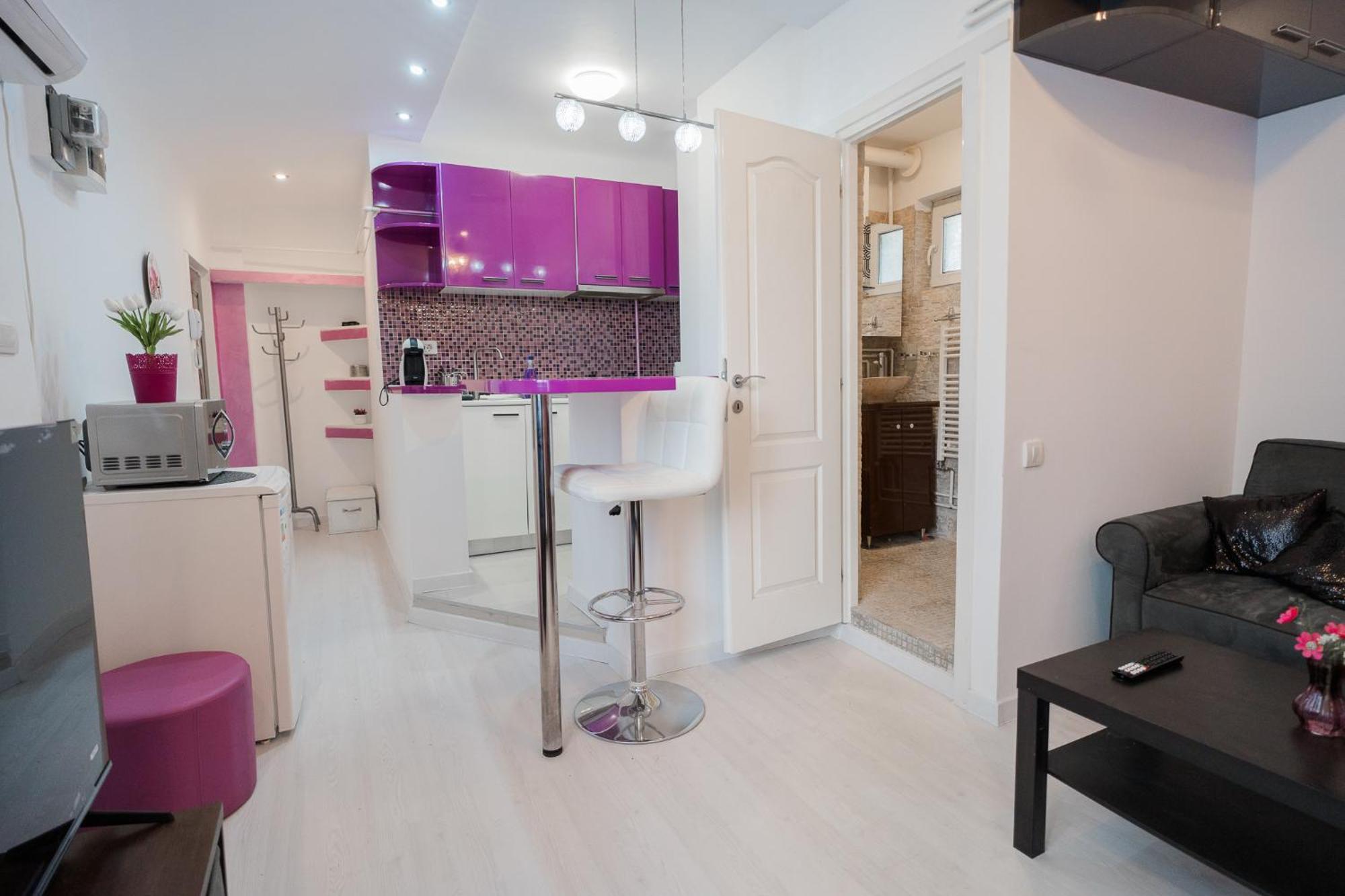 Ultra Central White & Lila Studio Bukareszt Zewnętrze zdjęcie